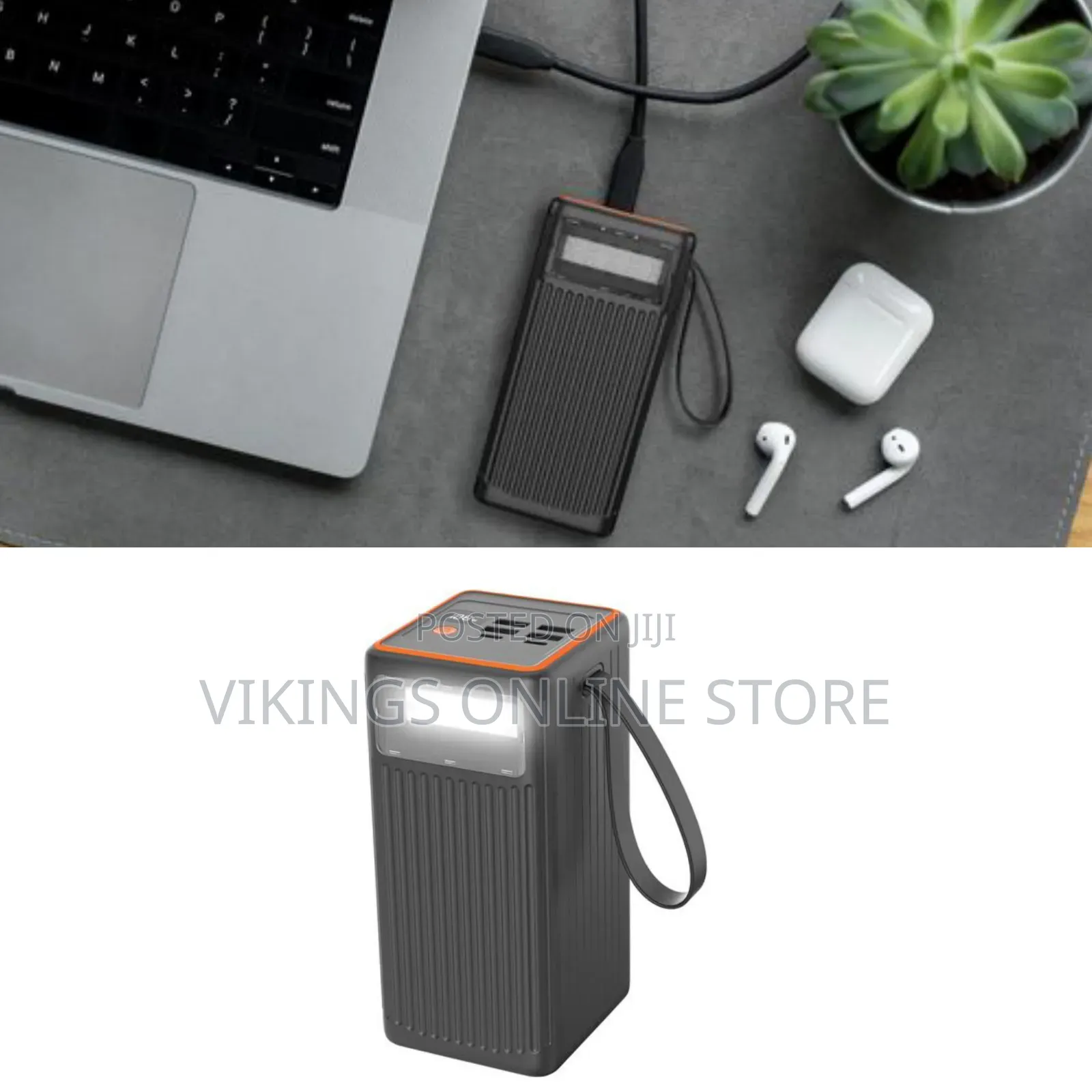 Porodo 60000mah Power Bank, Multi-Device Pd Charging, Smart Power