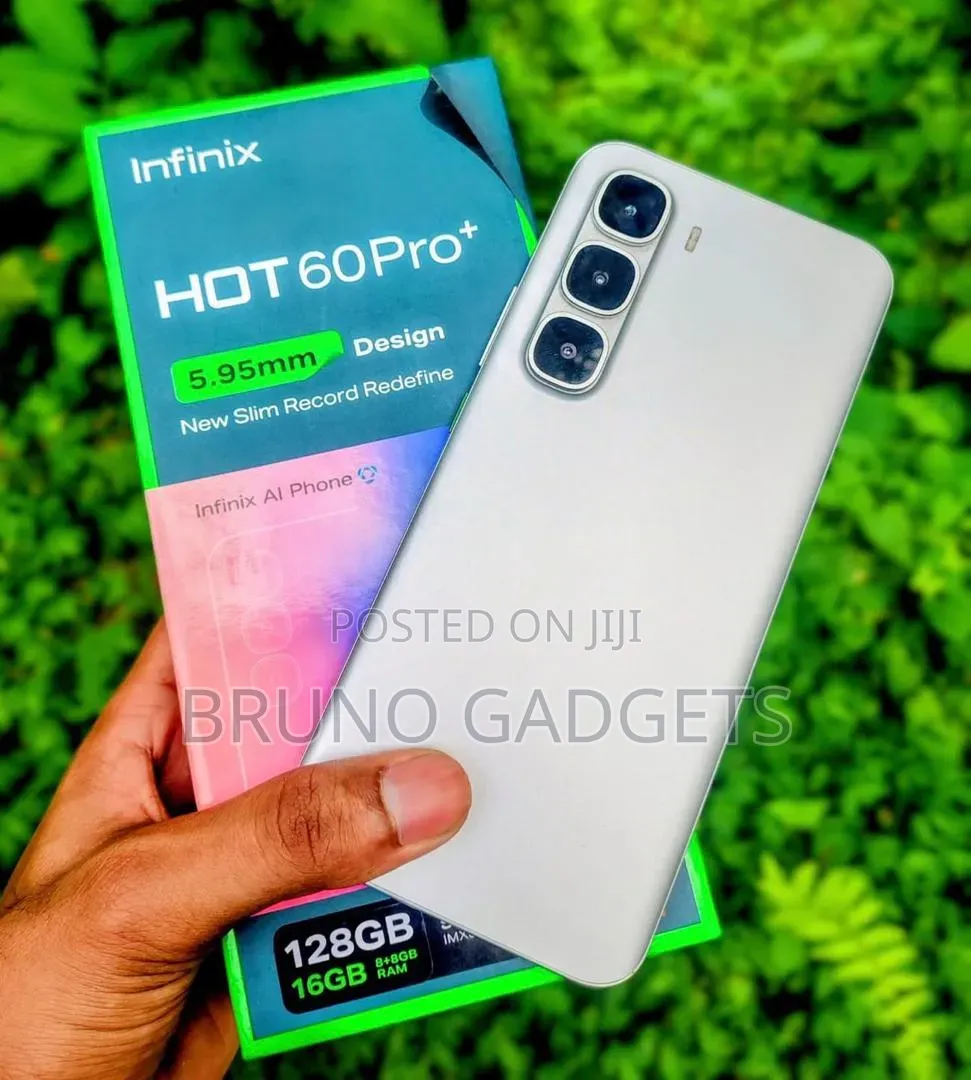 New Infinix Hot 60 Pro+ 128 GB Silver