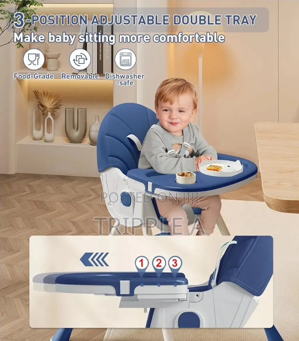 3 in 1 Evolutionary Folding High Baby Chair