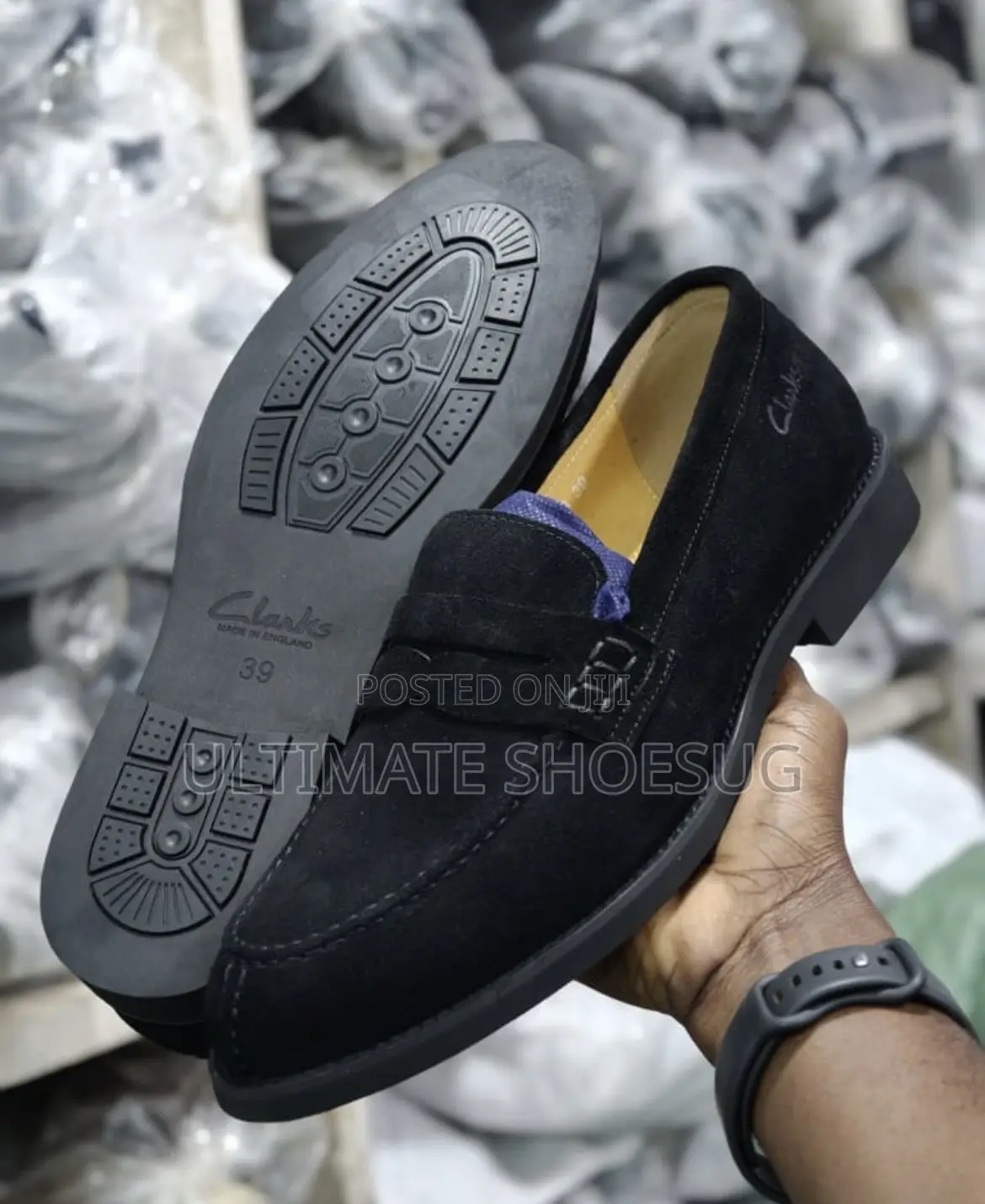 Clarks Suede Loafers