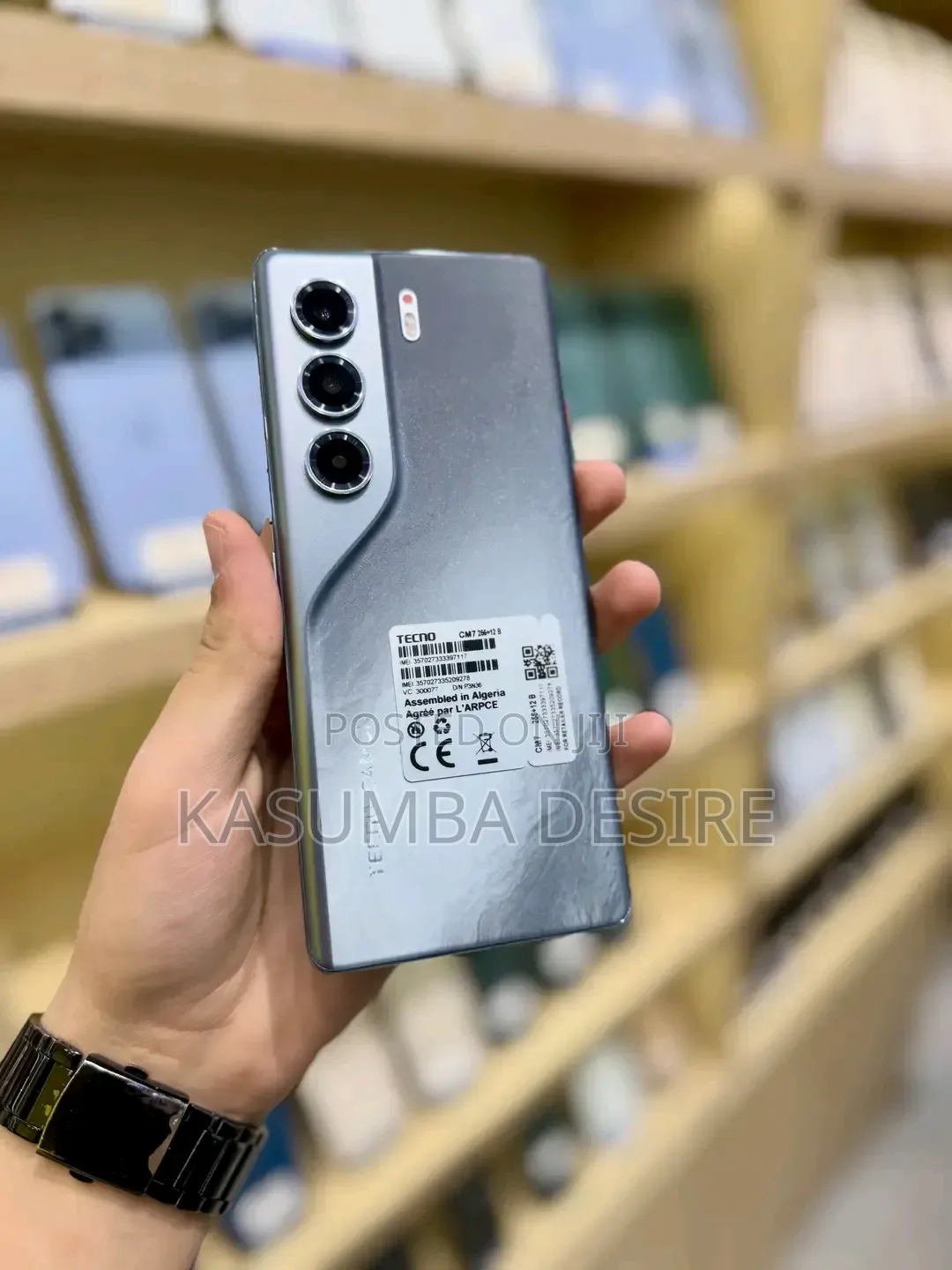 New Tecno Camon 40 Pro 5G 256 GB Gray