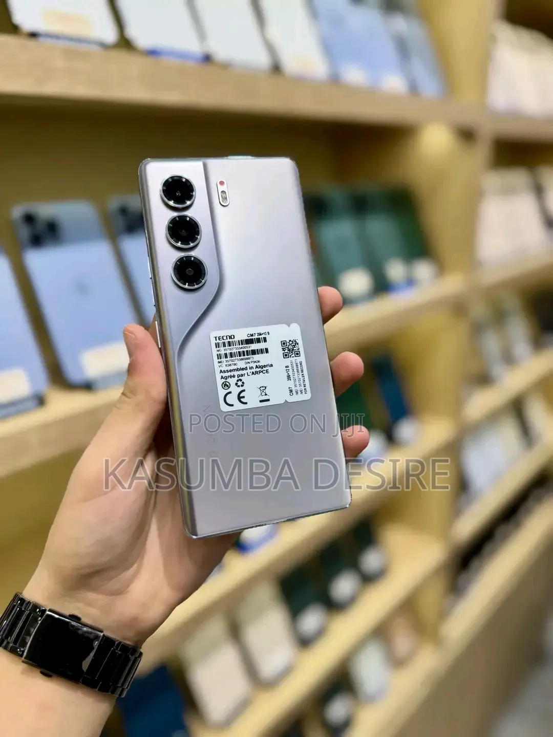 New Tecno Camon 40 Pro 5G 256 GB Gray