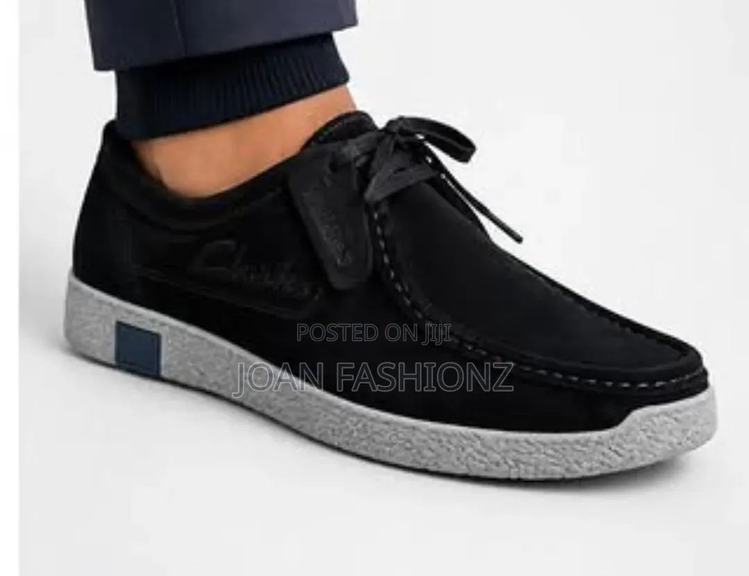 Men's Casual Suede Loafers -Black