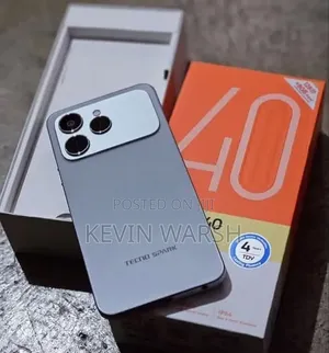 New Tecno Spark 40 128 GB Gray