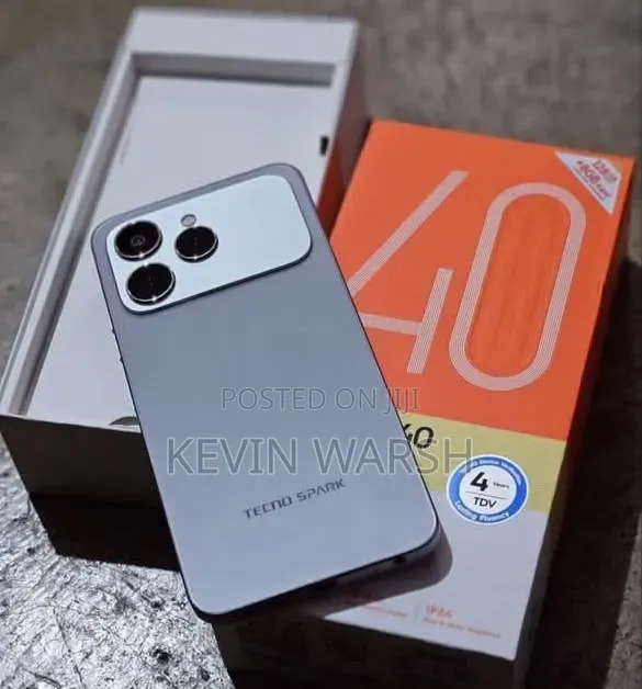 New Tecno Spark 40 128 GB Gray