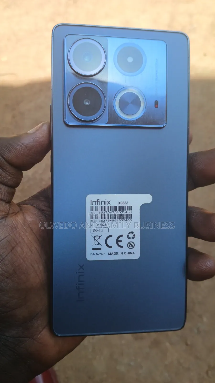 Infinix Note 40 256 GB Black