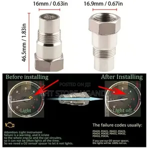 Rear Oxygen Sensor Spacer Extension Adapter