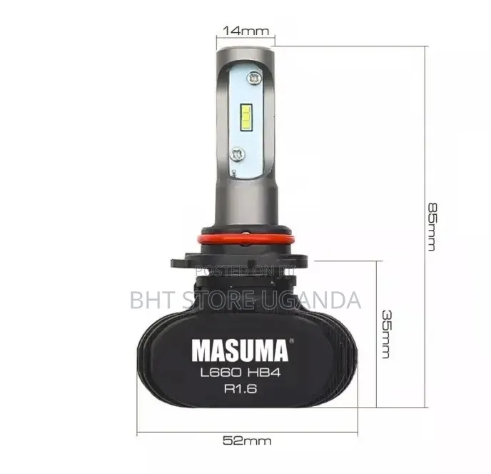 Masuma L660 Hb4 (9006) Led Headlight Bulbs