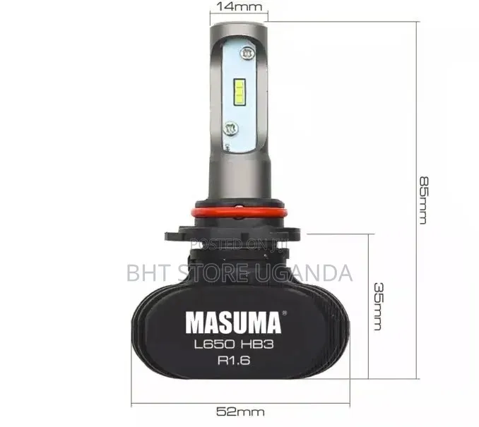 Masuma L650 Hb3 (9005) Led Headlight Bulbs