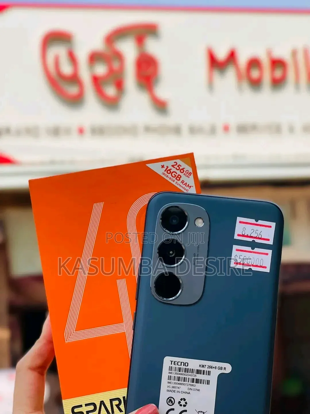 New Tecno Spark 40 Pro+ 256 GB Black
