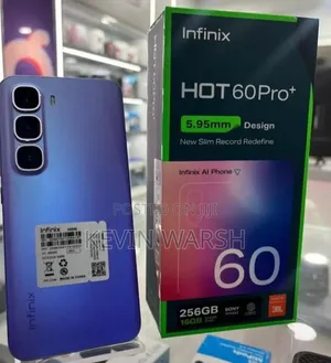 New Infinix Hot 60 Pro+ 256 GB Blue