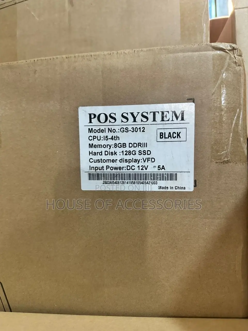 Point of Sale (Pos) Gs- 3012