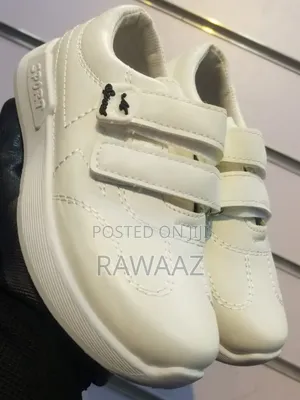 Classic Kids White Sneakers