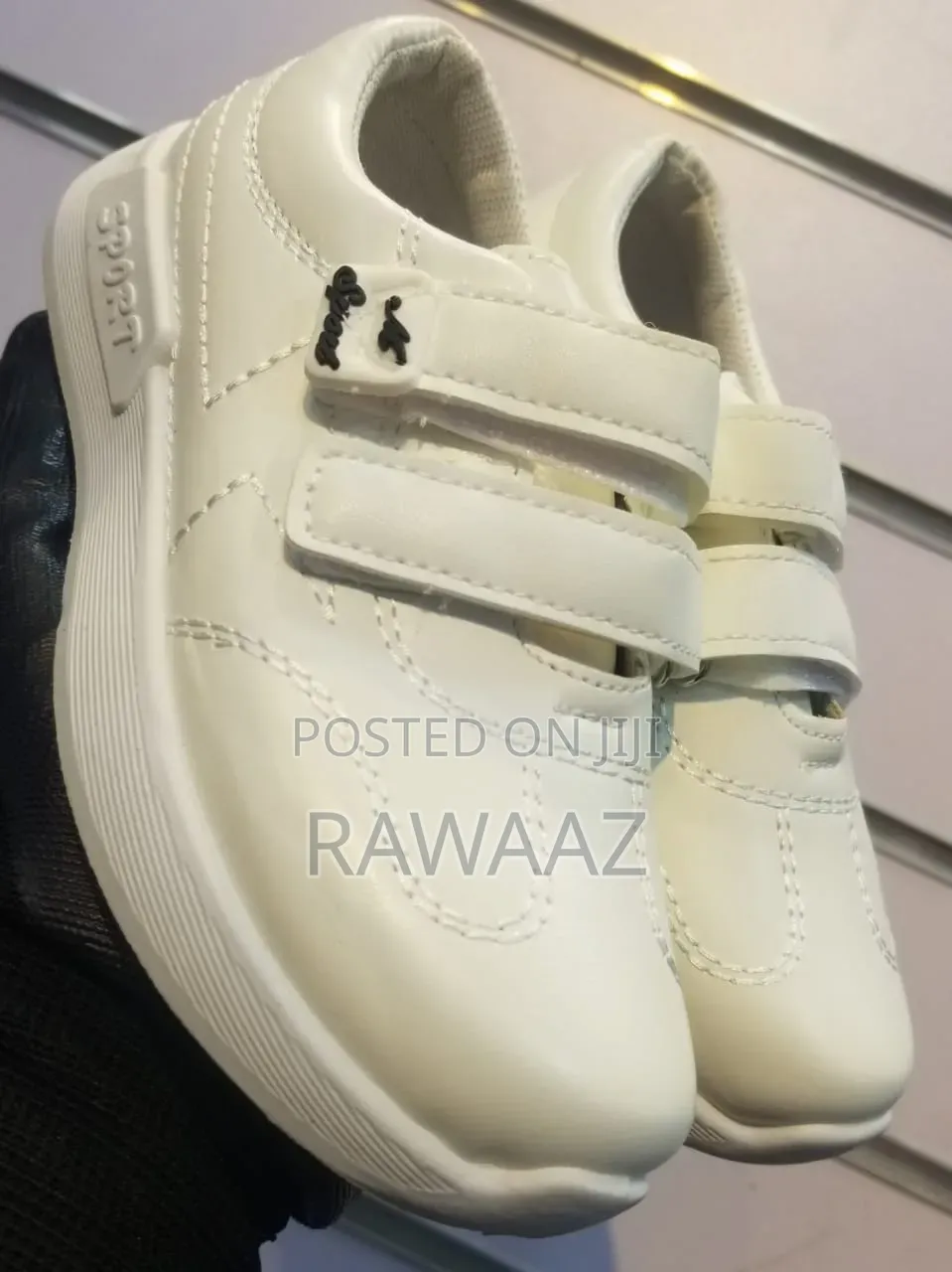 Classic Kids White Sneakers