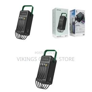 Green Lion Solar Max 80000mah Powerbank With Digital Display, Solar