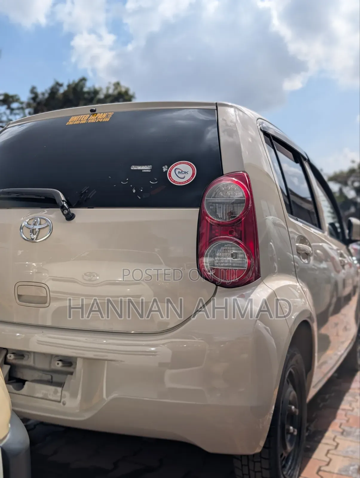 Toyota Passo 1.0 FWD 2013 Beige