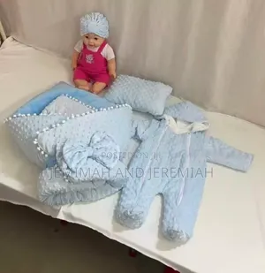 Baby Layette Swaddle Set With Cozy Nest