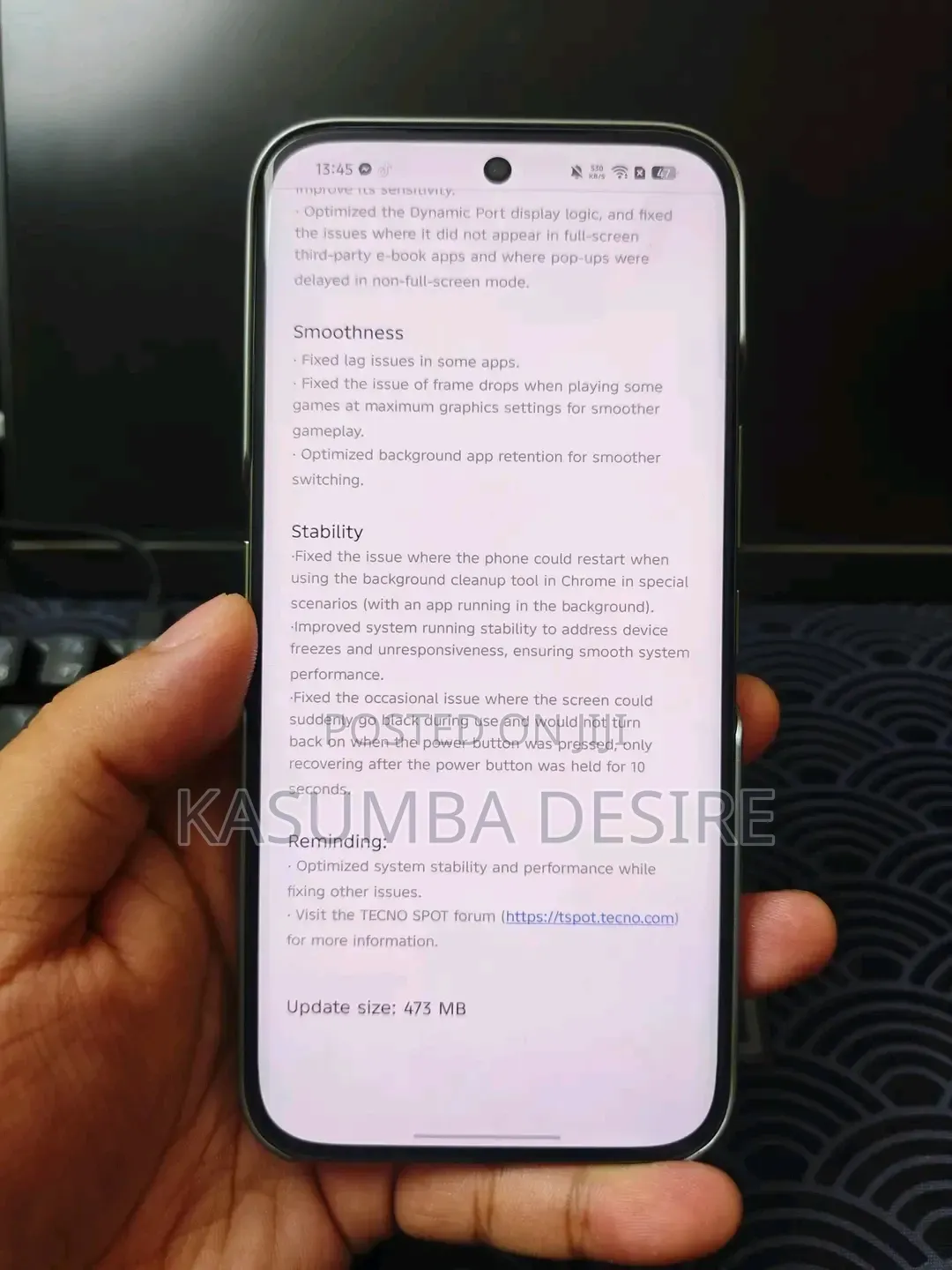 New Tecno Camon 50 256 GB Orange