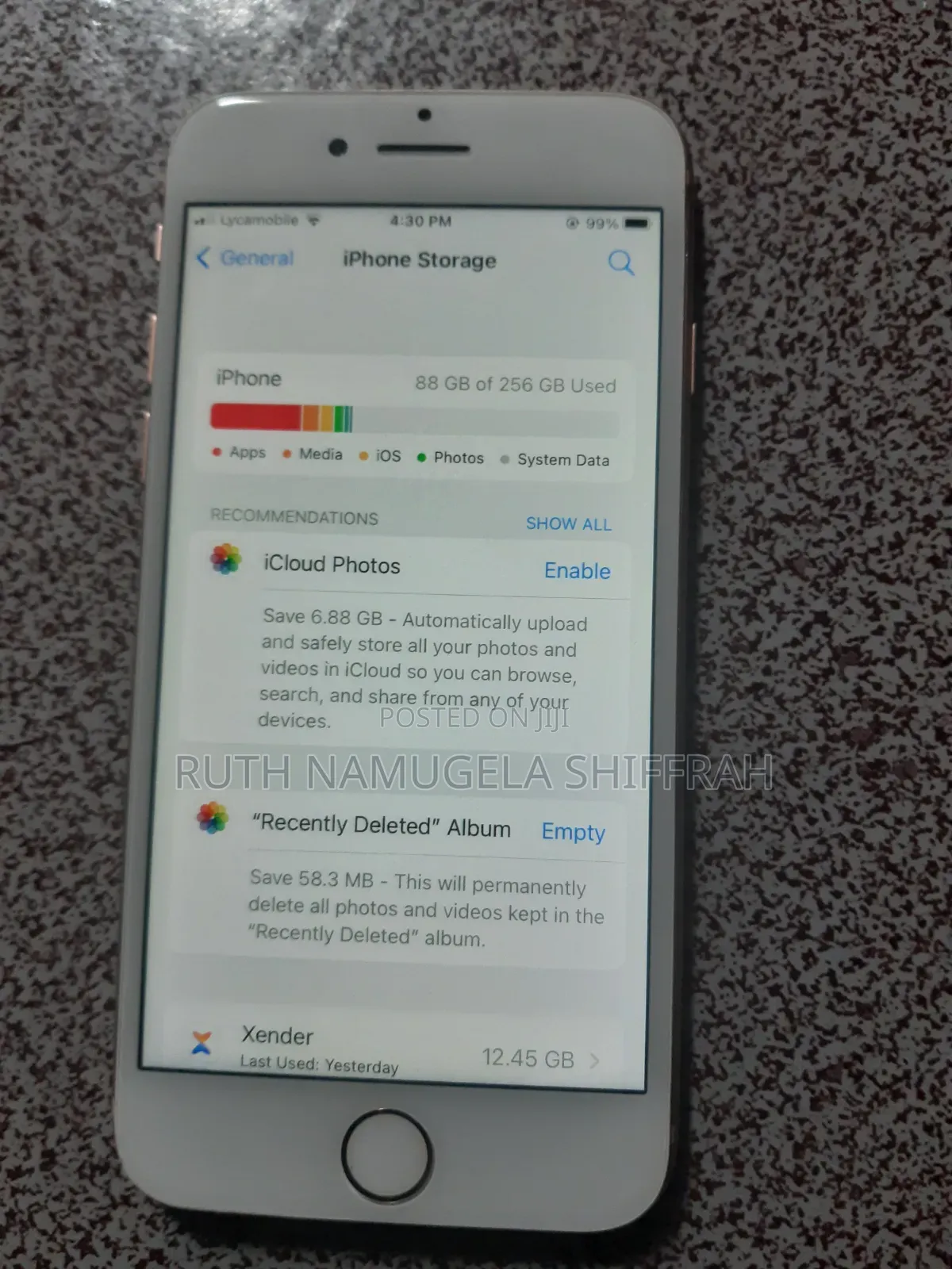 Apple iPhone 8 256 GB Gold