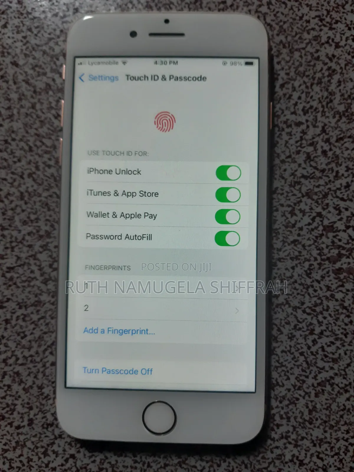 Apple iPhone 8 256 GB Gold