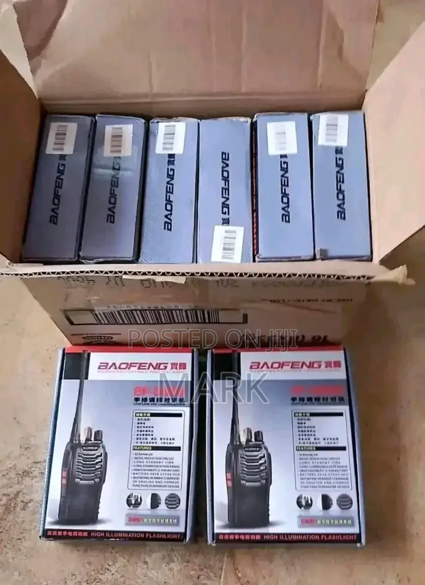 A Pair of Uhf Walkie Talkies