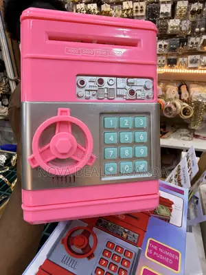 Portable Number Piggy Bank Atm