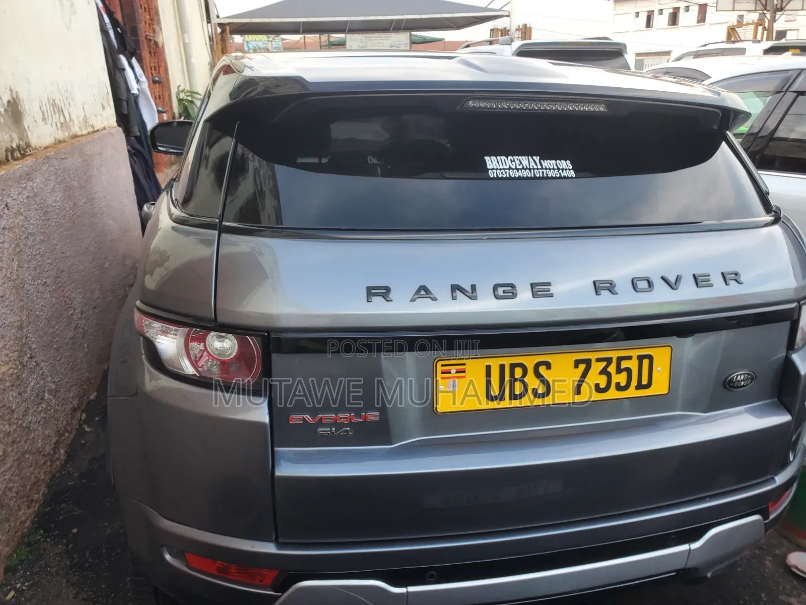 Land Rover Range Rover Evoque 2016 Gray
