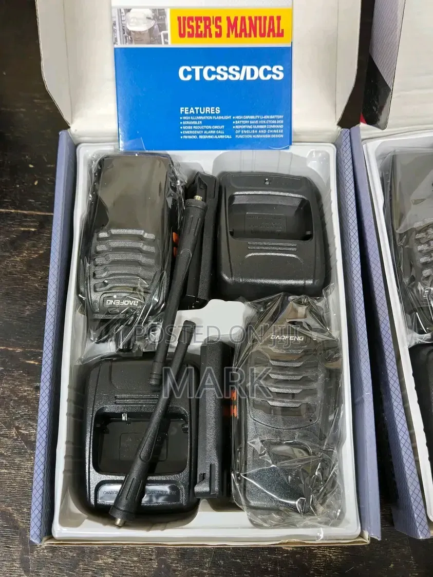 2 Unit Walkie Talkies