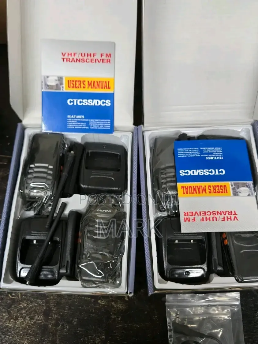 2 Unit Walkie Talkies