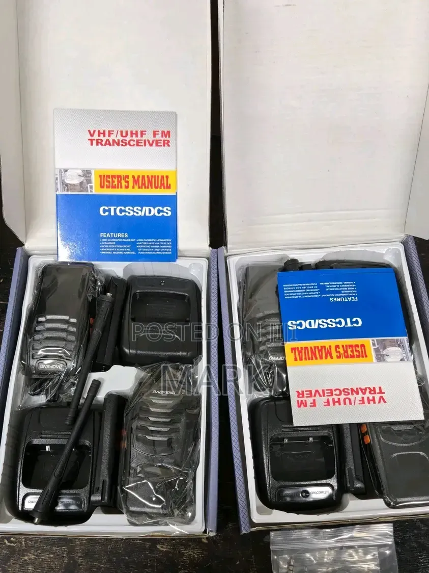 2 Unit Walkie Talkies
