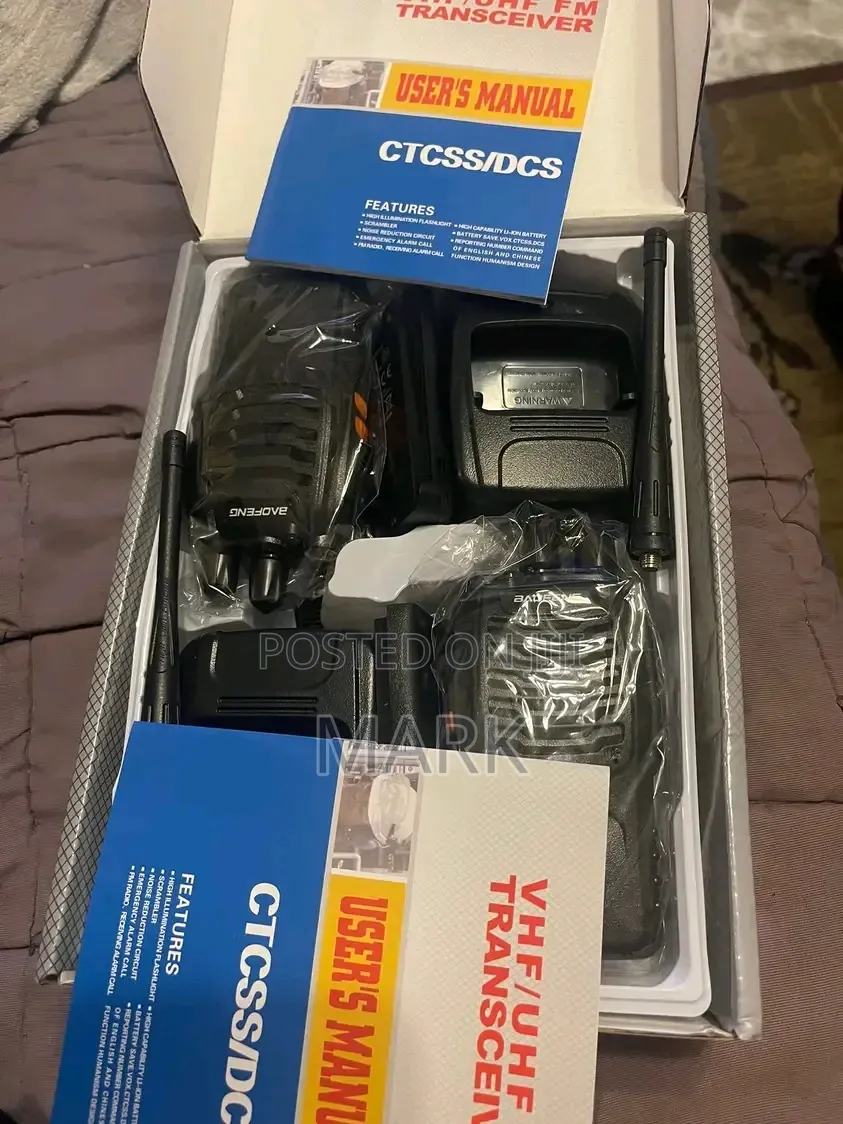 2 Unit Walkie Talkies