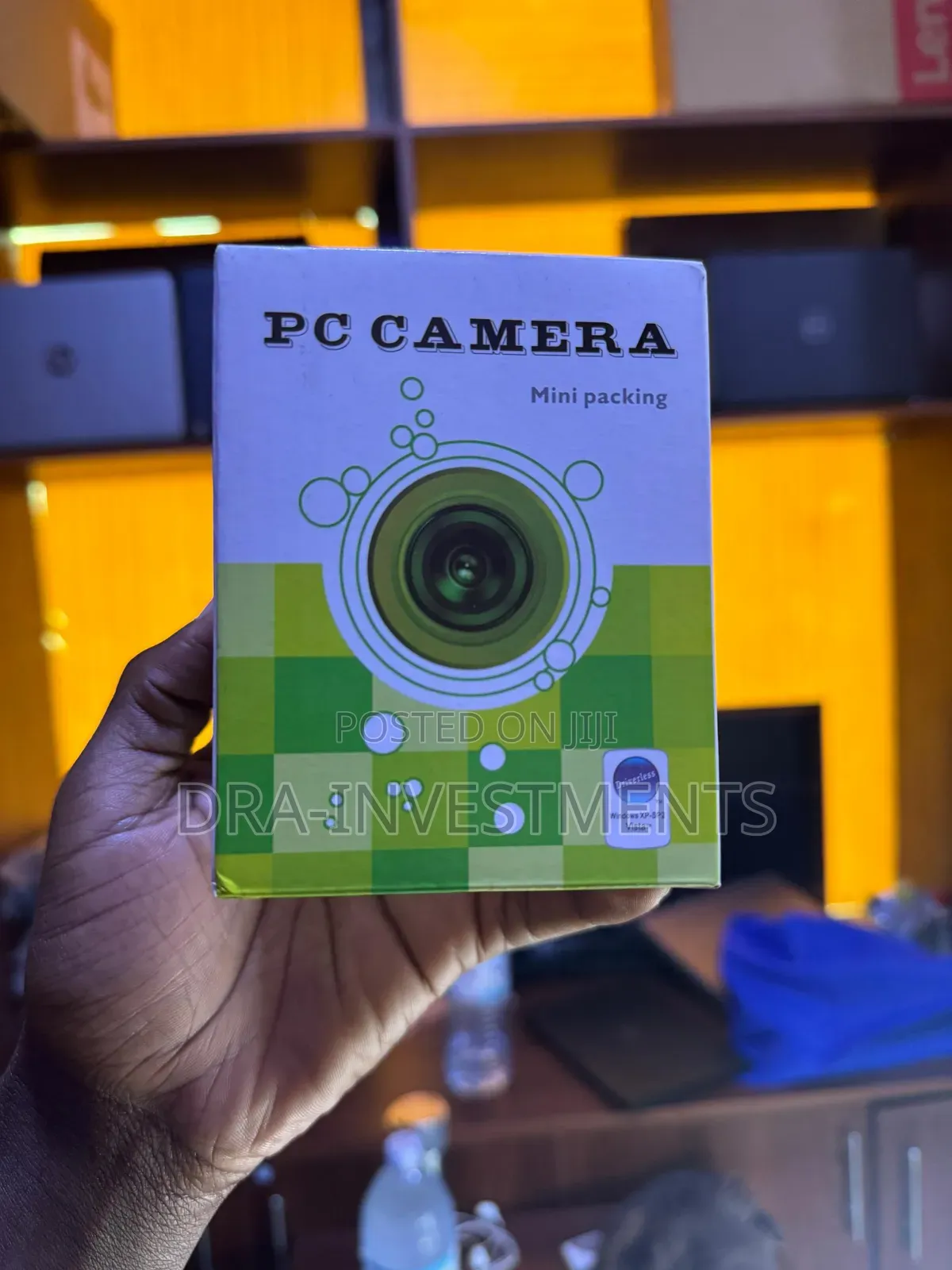 Pc Camera Mini Packing | Driverless Usb Webcam With Color Cmos Sensor