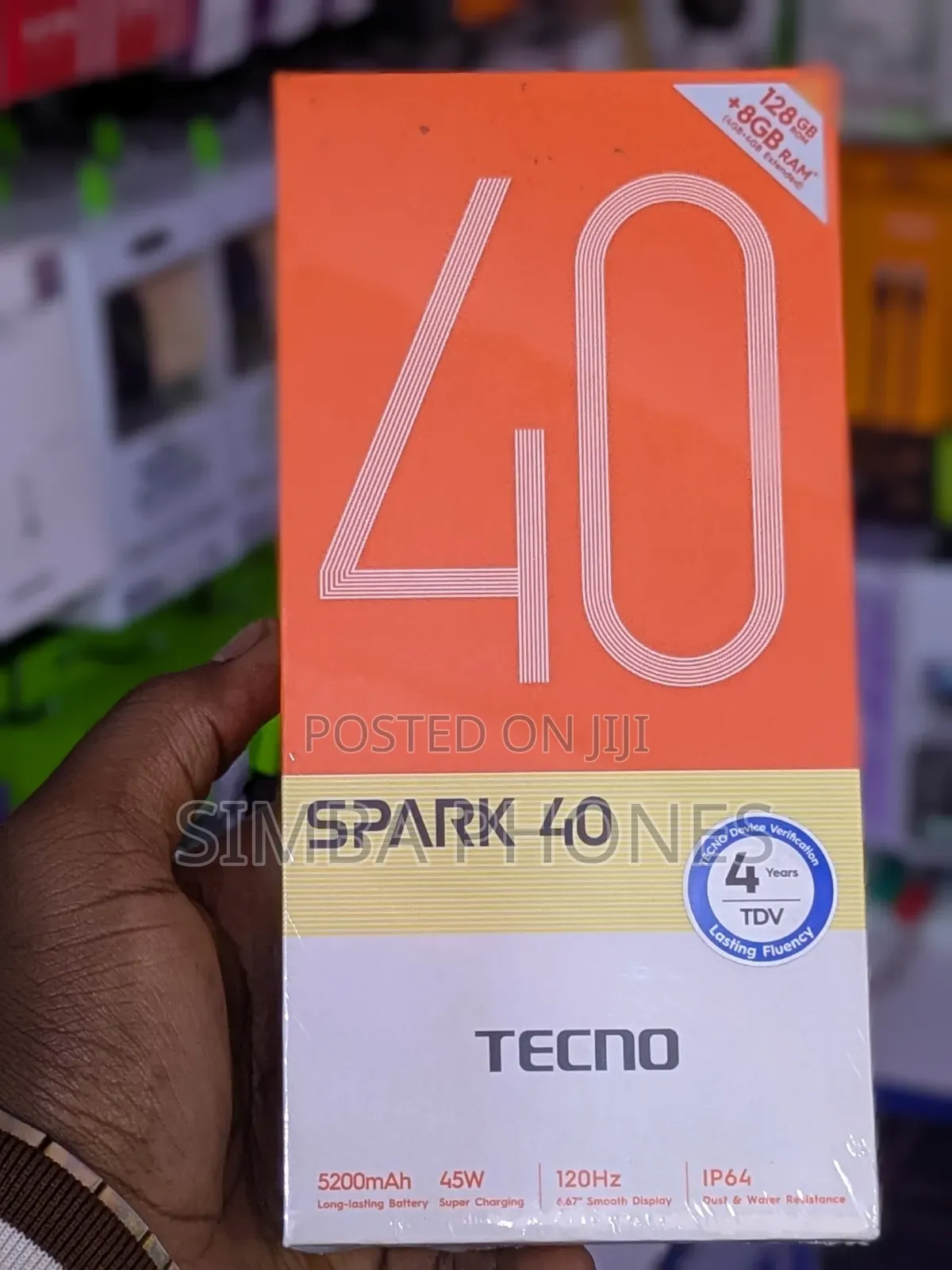New Tecno Spark 40 256 GB Bronze