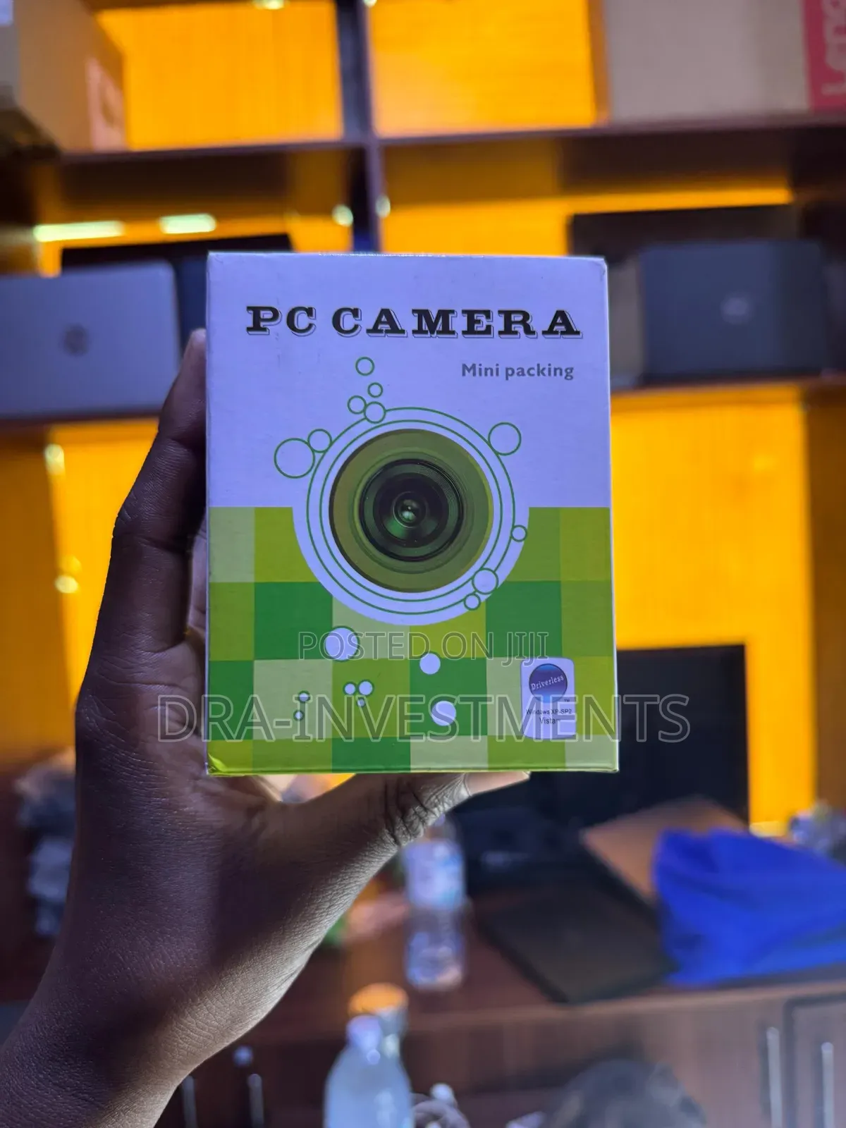 Pc Camera Mini Packing — Premium Usb Workstation Web Camera