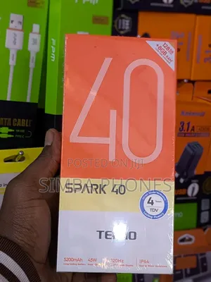 New Tecno Spark 40 256 GB Gold