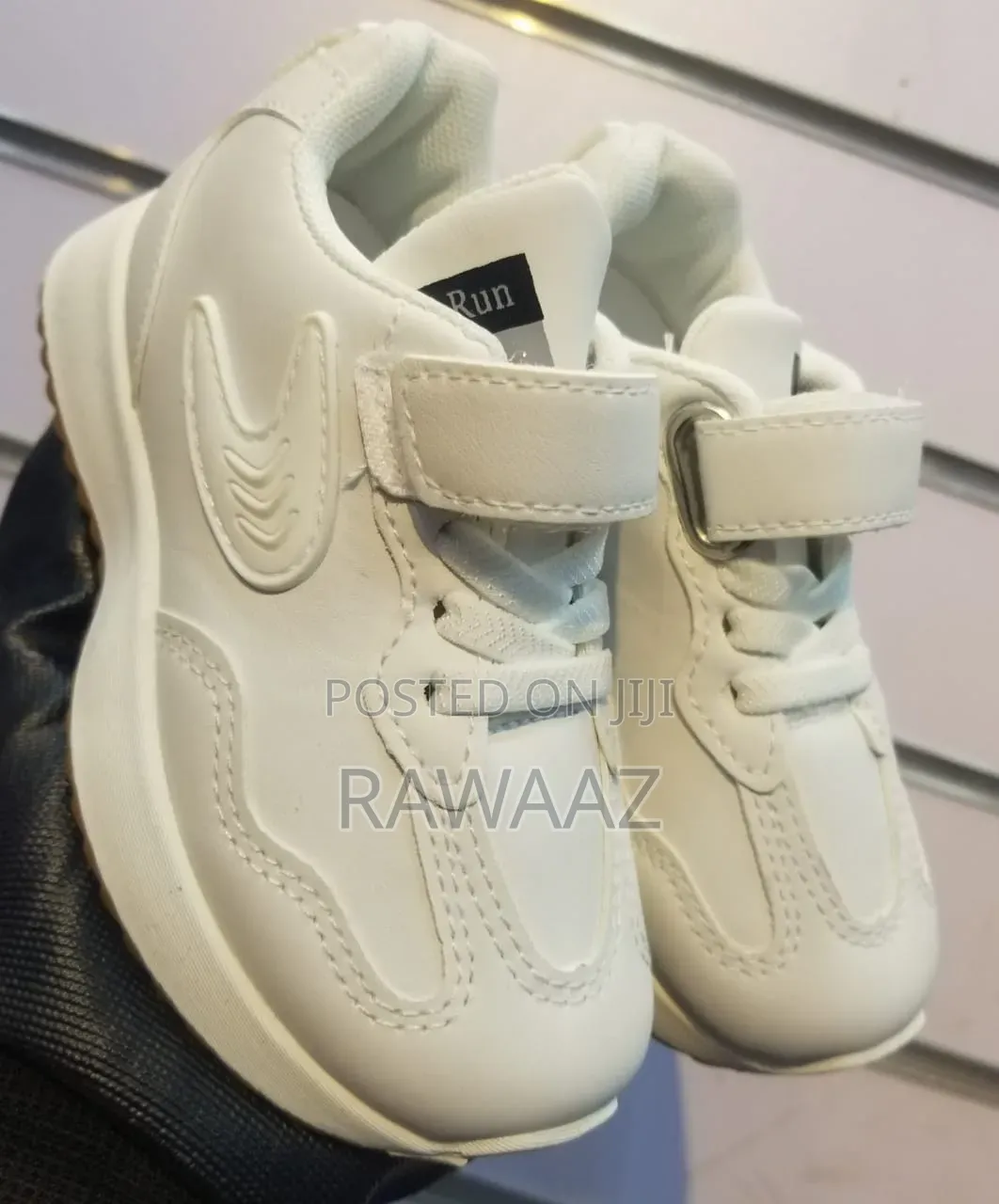Classic Kids White Sneakers