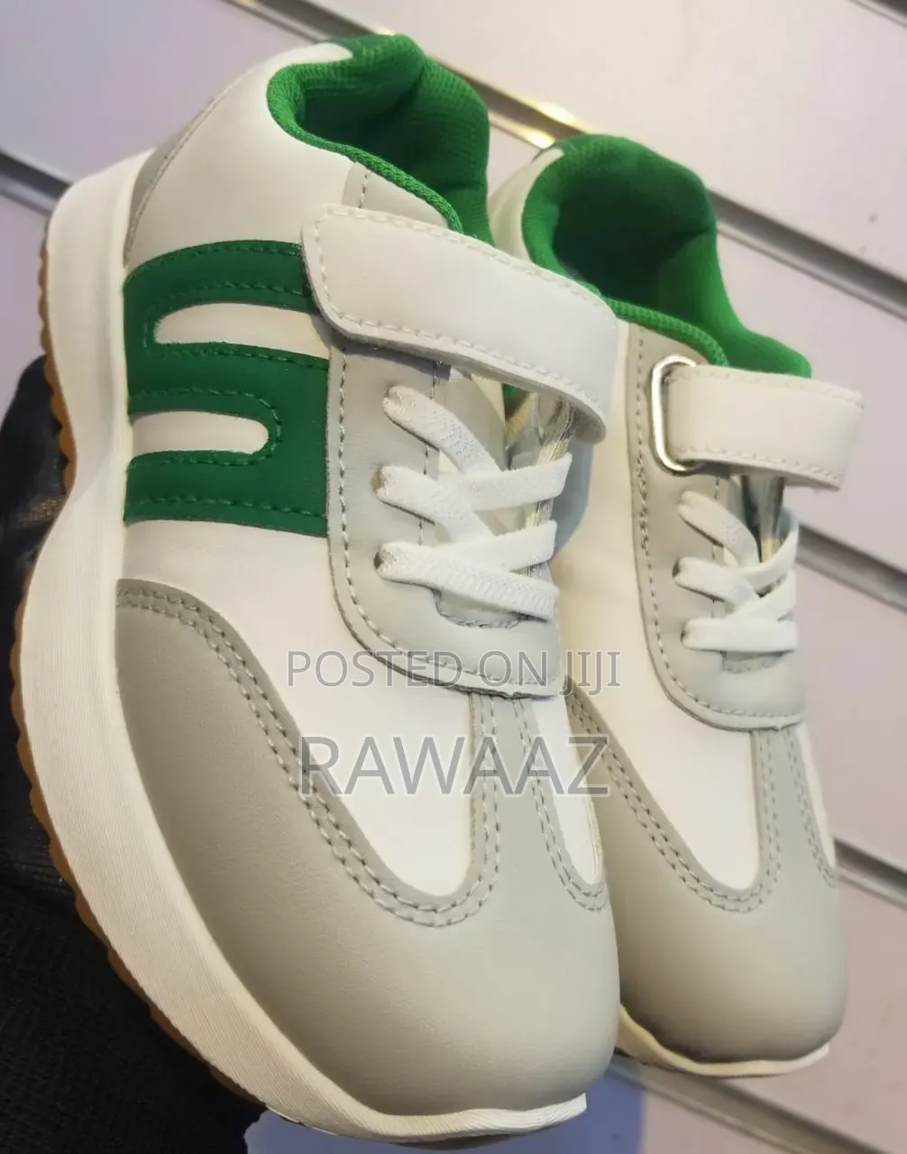 Classic Kids White Sneakers