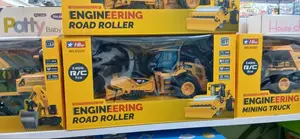 Engineering Road Roller Remote Control Toy