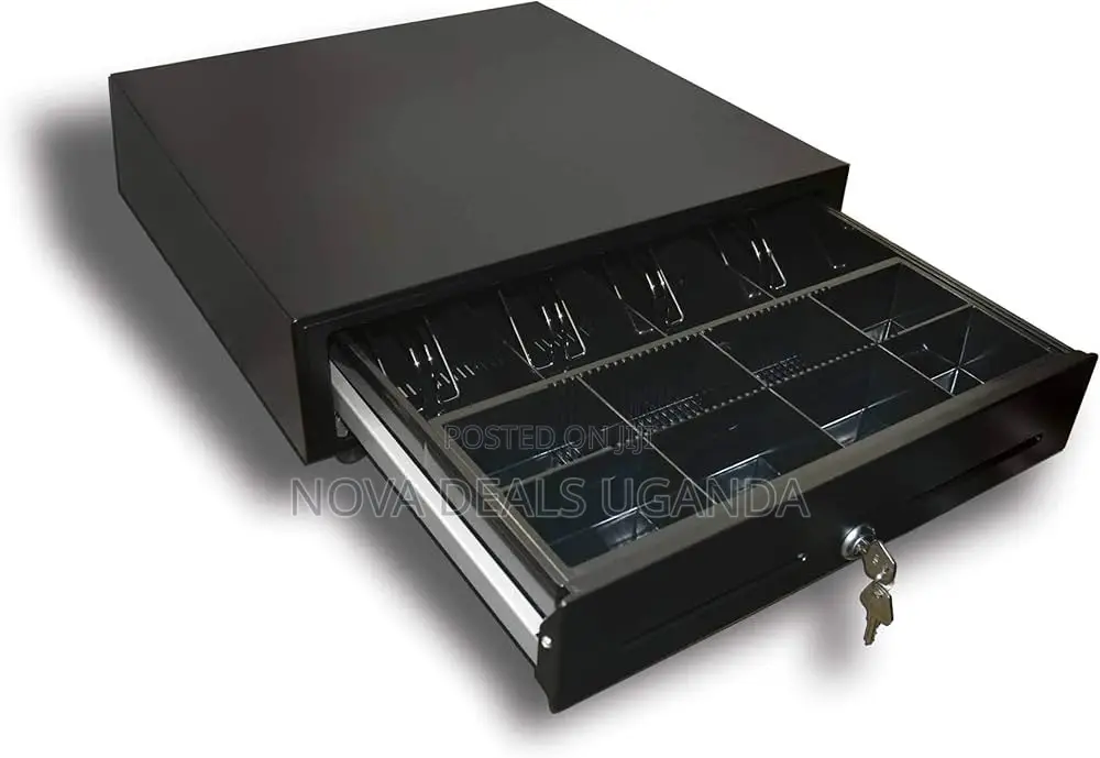 Automatic Cash Register Drawer, Heavy Duty Business Security Drawer