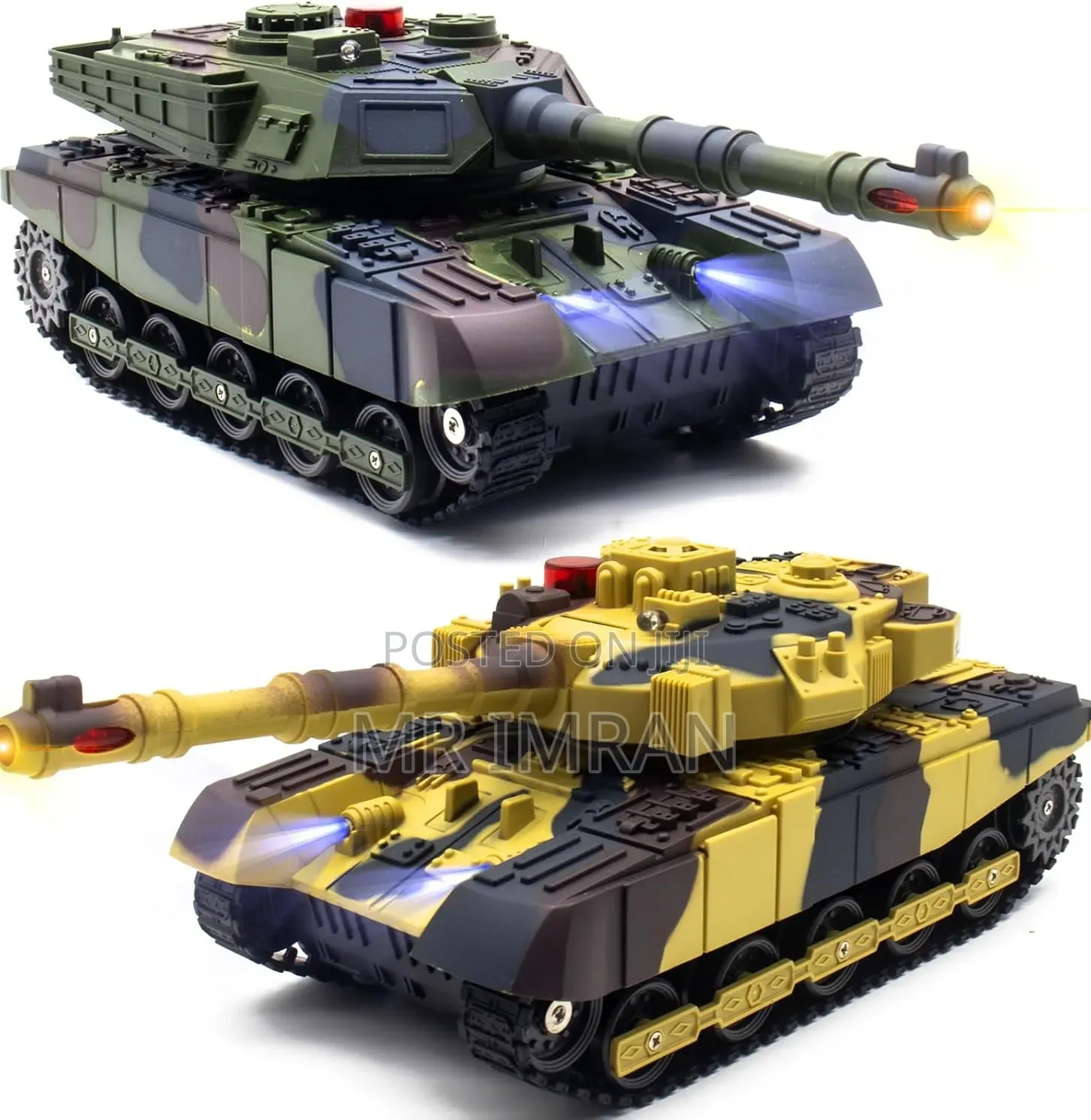 Remote-Controlled Military Tank