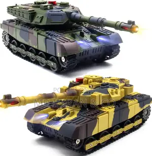 Remote-Controlled Military Tank