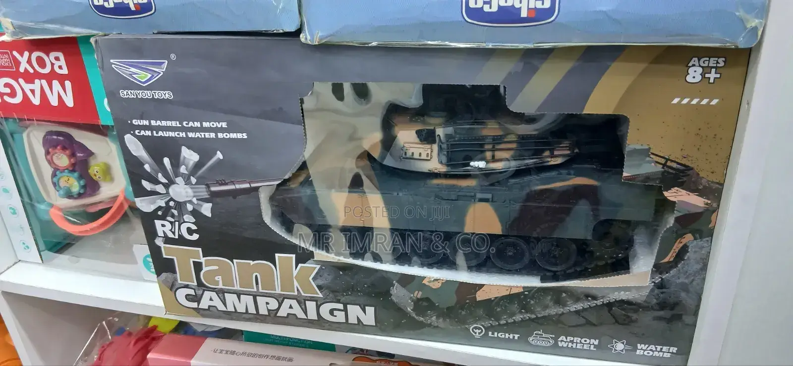 Remote-Controlled Military Tank