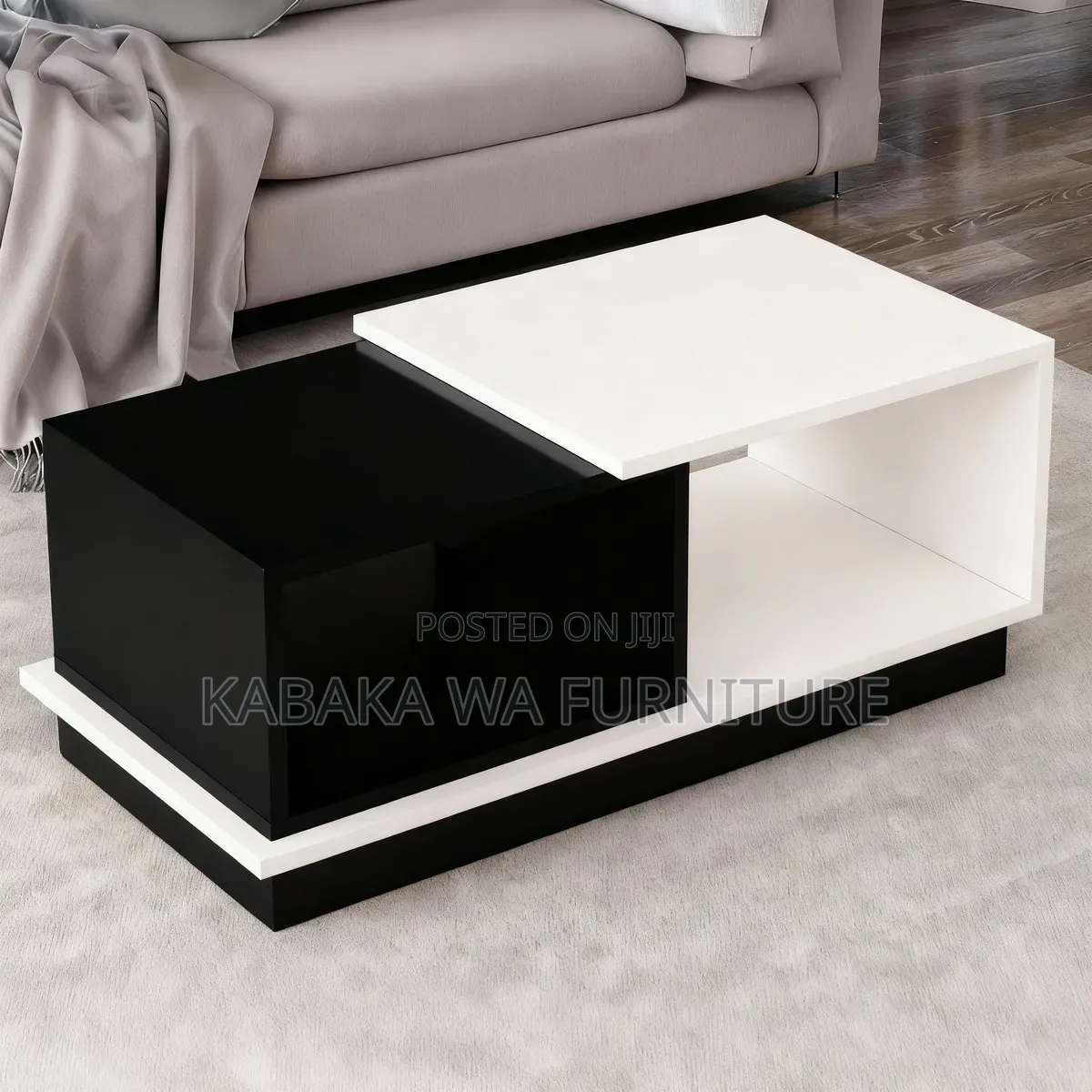Square /Wooden Glass /Top Center Table Size /Center Table 110cm 58cm/