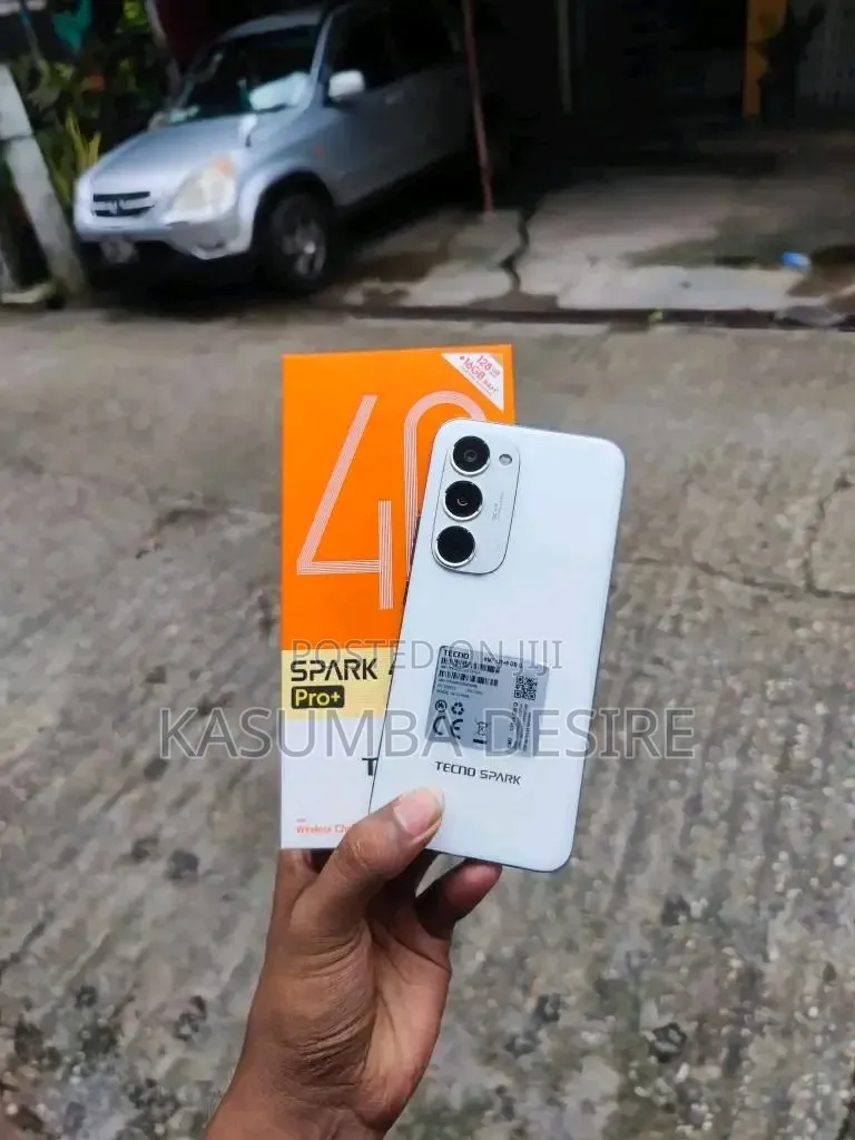 New Tecno Spark 40 Pro+ 256 GB Silver