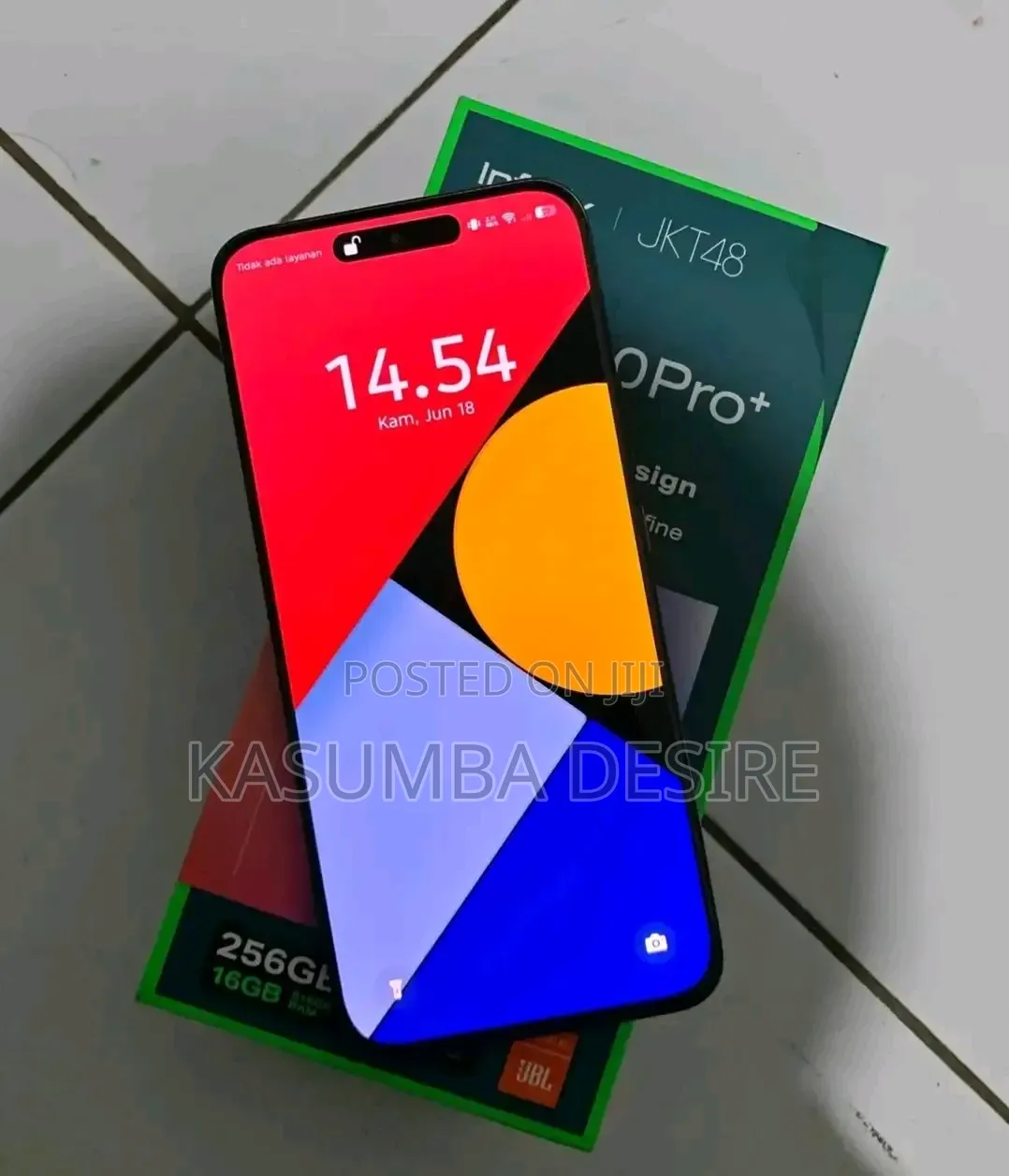 New Infinix Hot 60 Pro+ 256 GB Blue