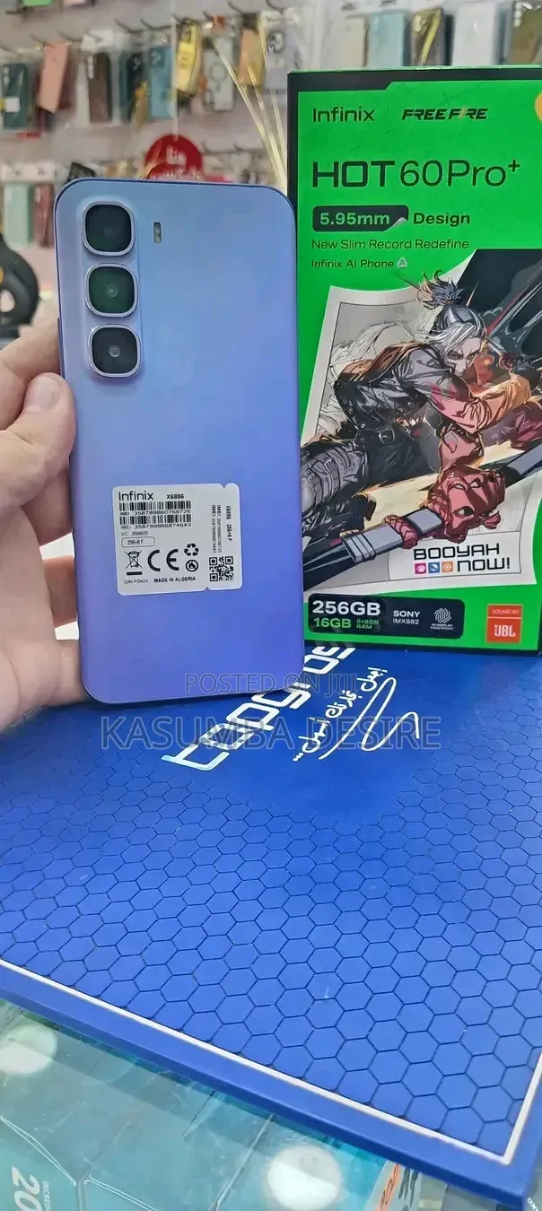 New Infinix Hot 60 Pro+ 256 GB Blue