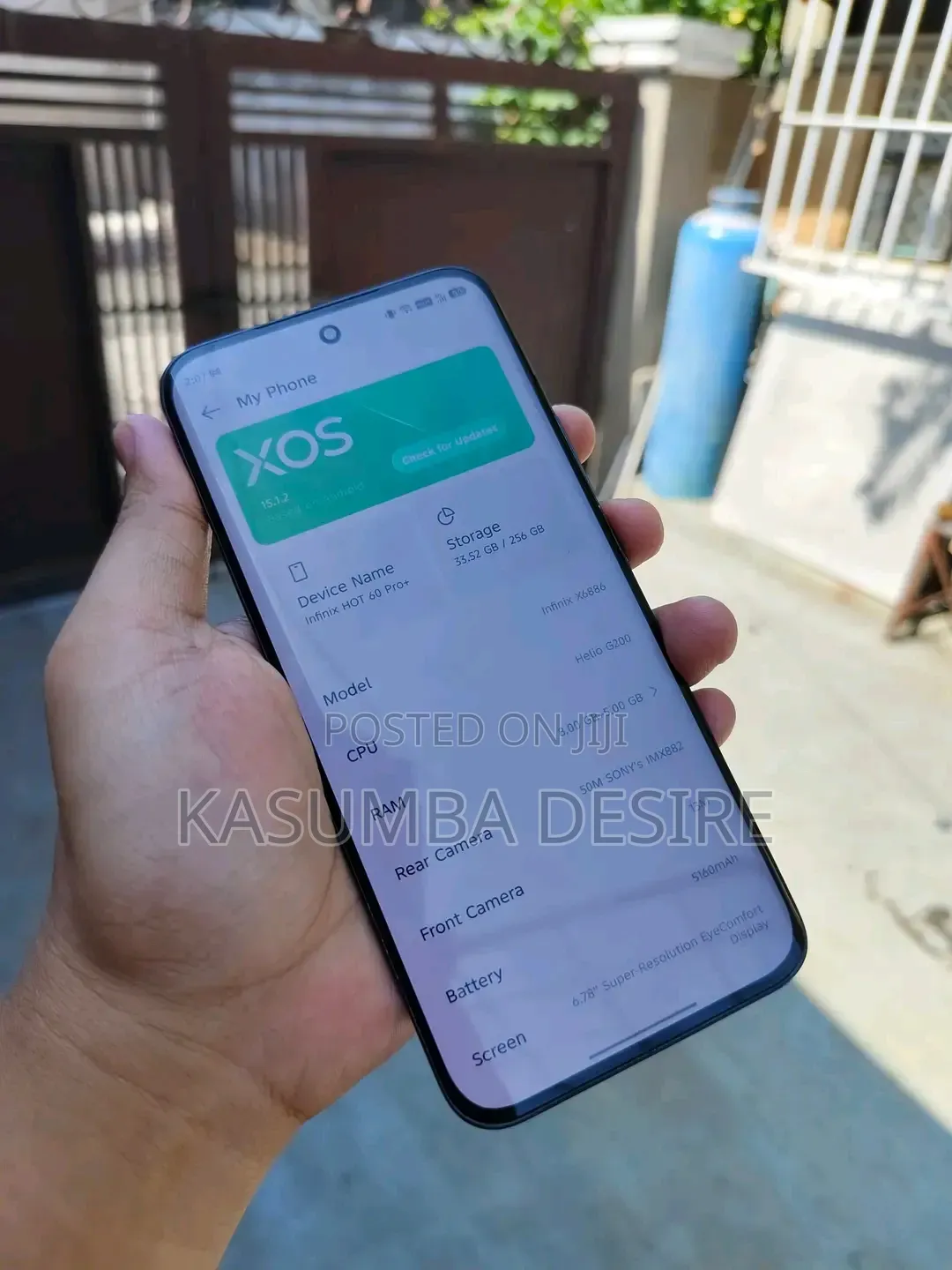 New Infinix Hot 60 Pro+ 256 GB Blue