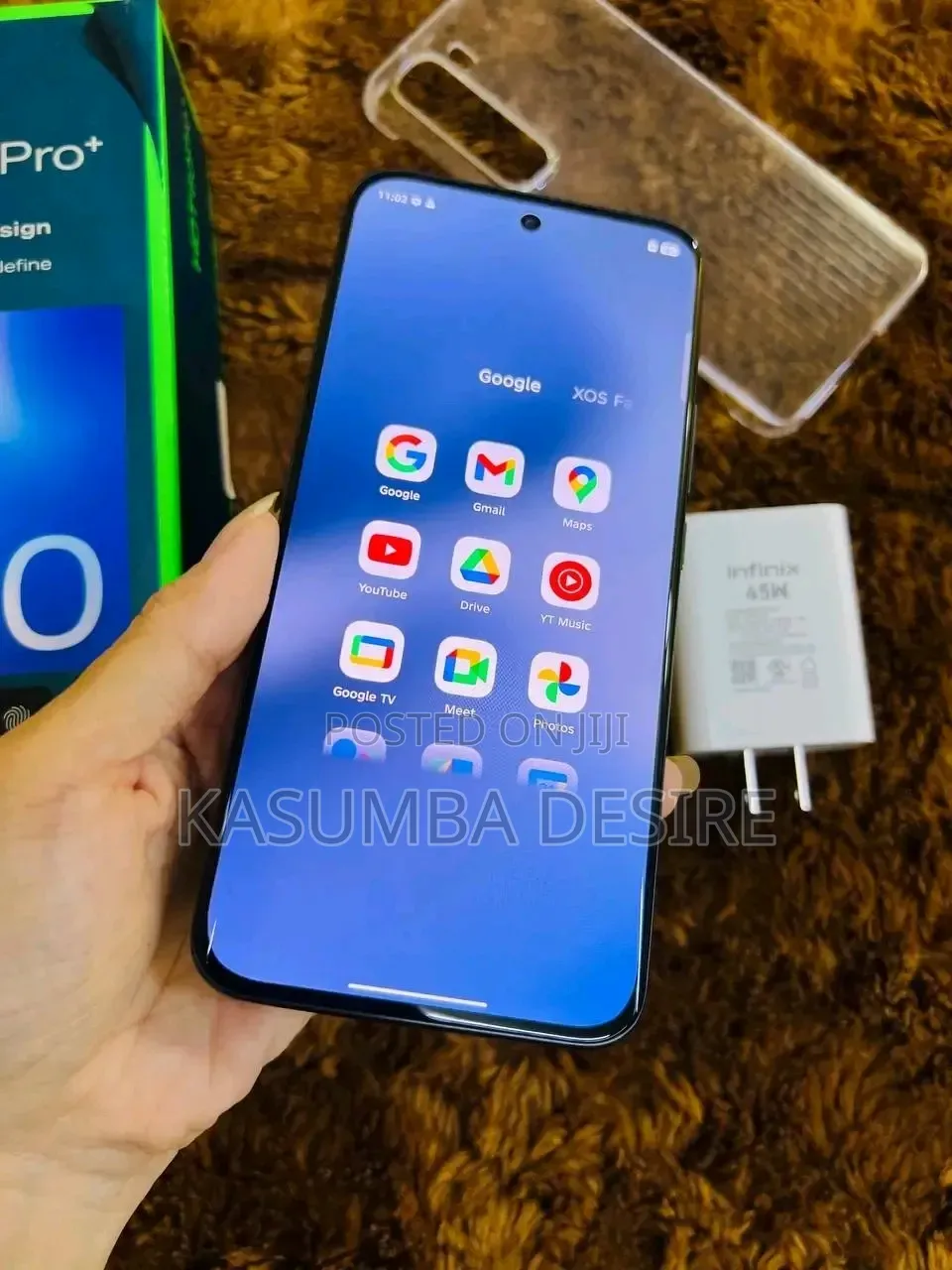 New Infinix Hot 60 Pro+ 256 GB Black