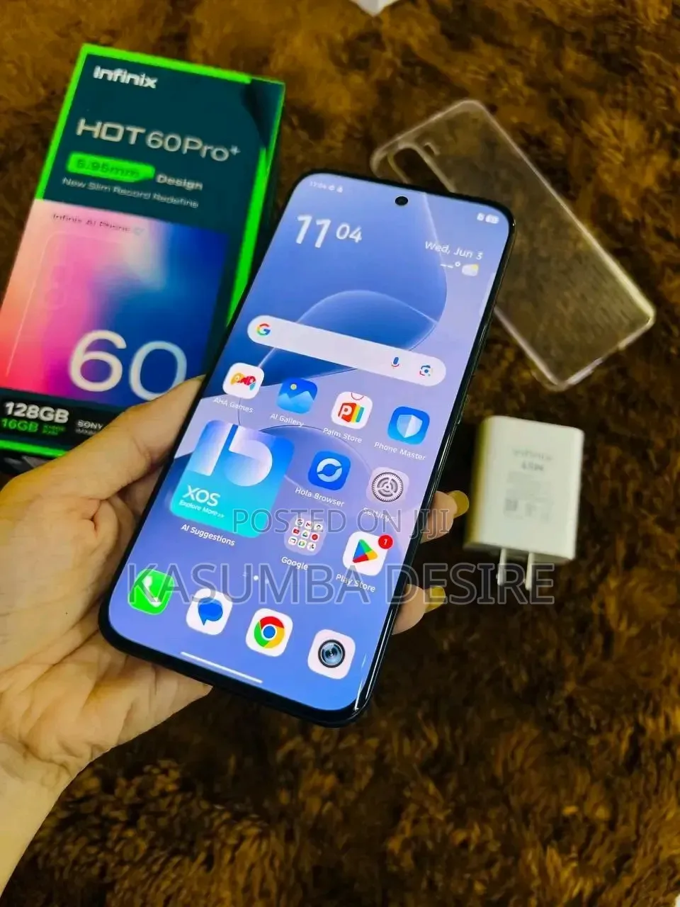 New Infinix Hot 60 Pro+ 256 GB Black