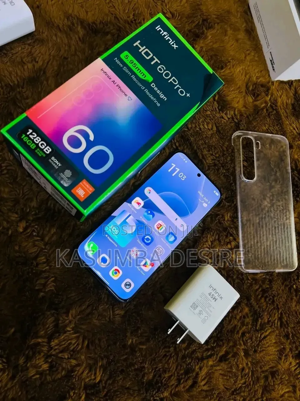 New Infinix Hot 60 Pro+ 256 GB Black